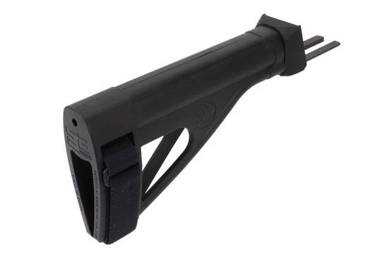 SB Tactical sOB47 AK pistol arm brace (black) with light skeletonized design